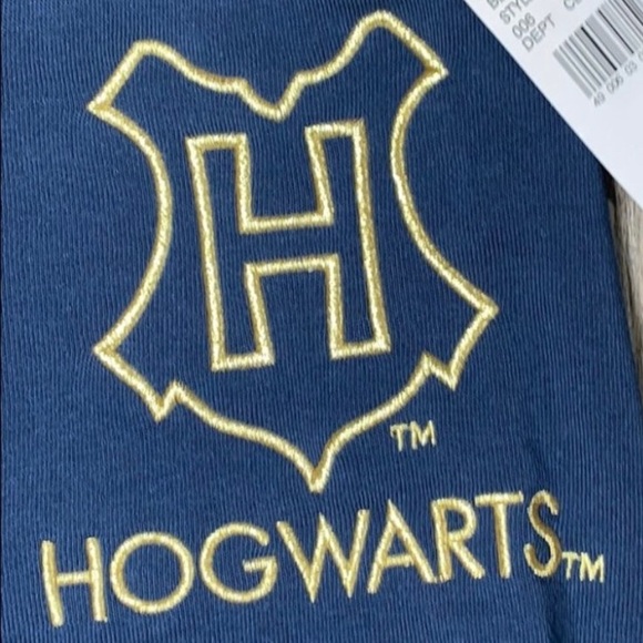 Harry Porter HOGWART Blue Jogger Pants, Size S New w/Tag - Picture 3 of 5